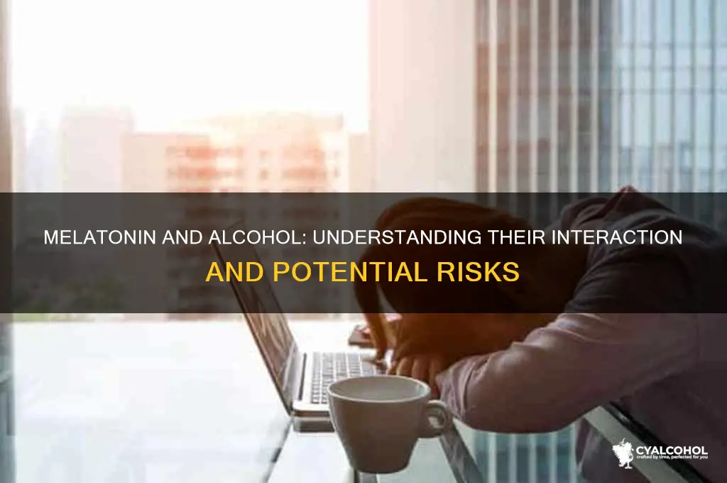 does melatonin and alcohol interact