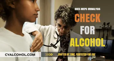 Does MEPS Urinalysis Test for Alcohol? Facts and Insights