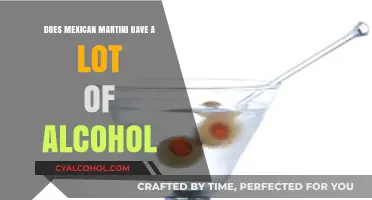 Mexican Martini Alcohol Content: How Strong is This Popular Cocktail?
