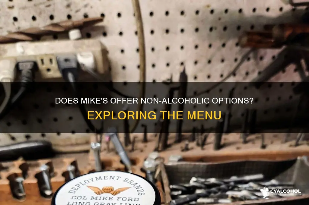 does mikes have a non alcoholic