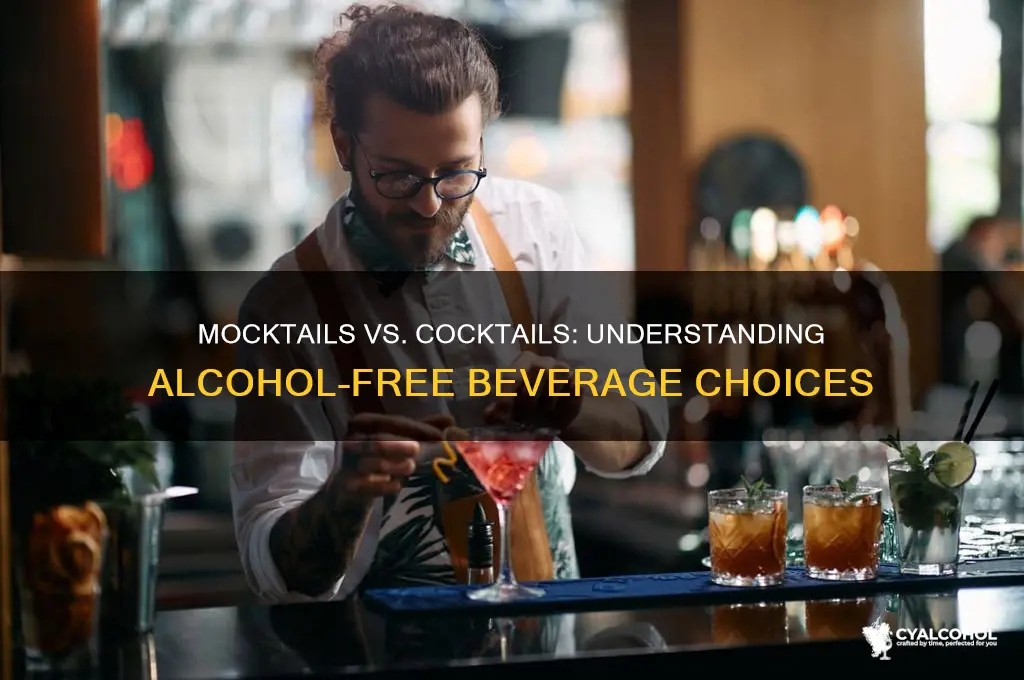 does mocktail have alcohol