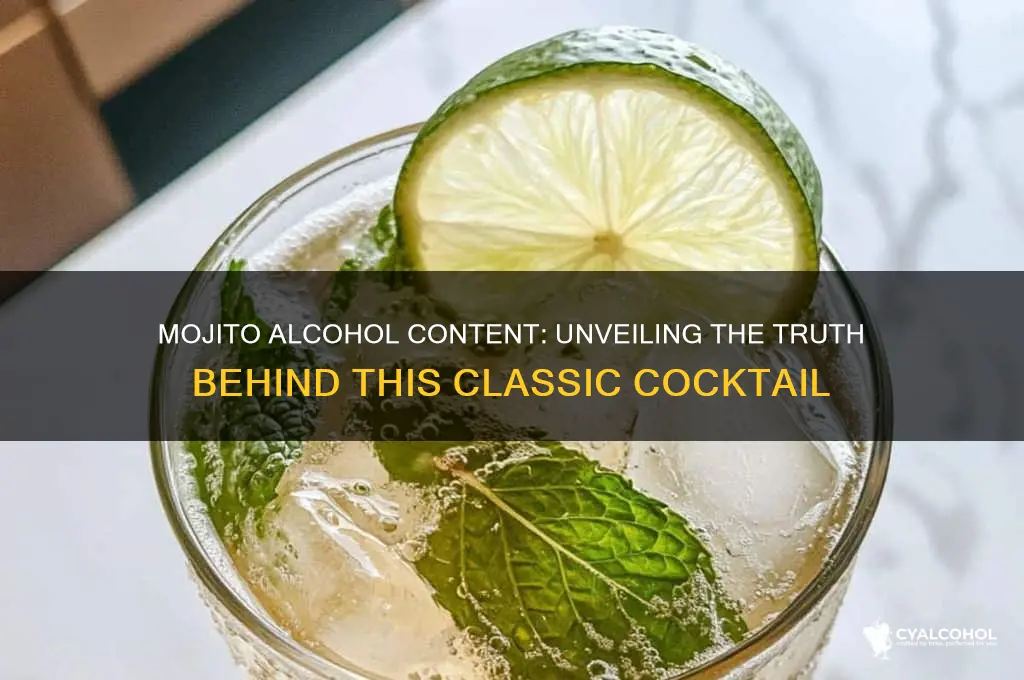 does mojito have alcohol