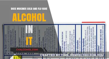 Mucinex Cold and Flu: Alcohol-Free Solution