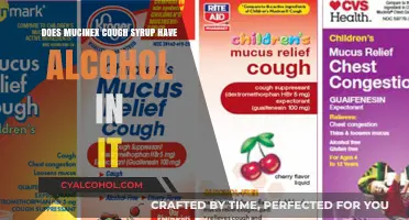 Does Mucinex Cough Syrup Contain Alcohol? Ingredients Explained