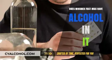 Mucinex Fast-Max Alcohol Content: What You Need to Know