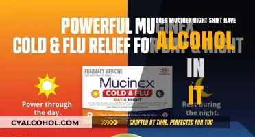 Mucinex Night Shift Alcohol Content: What You Need to Know