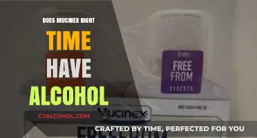 Does Mucinex Night Time Contain Alcohol? A Detailed Analysis