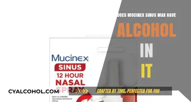 Does Mucinex Sinus-Max Contain Alcohol? Ingredients Explained