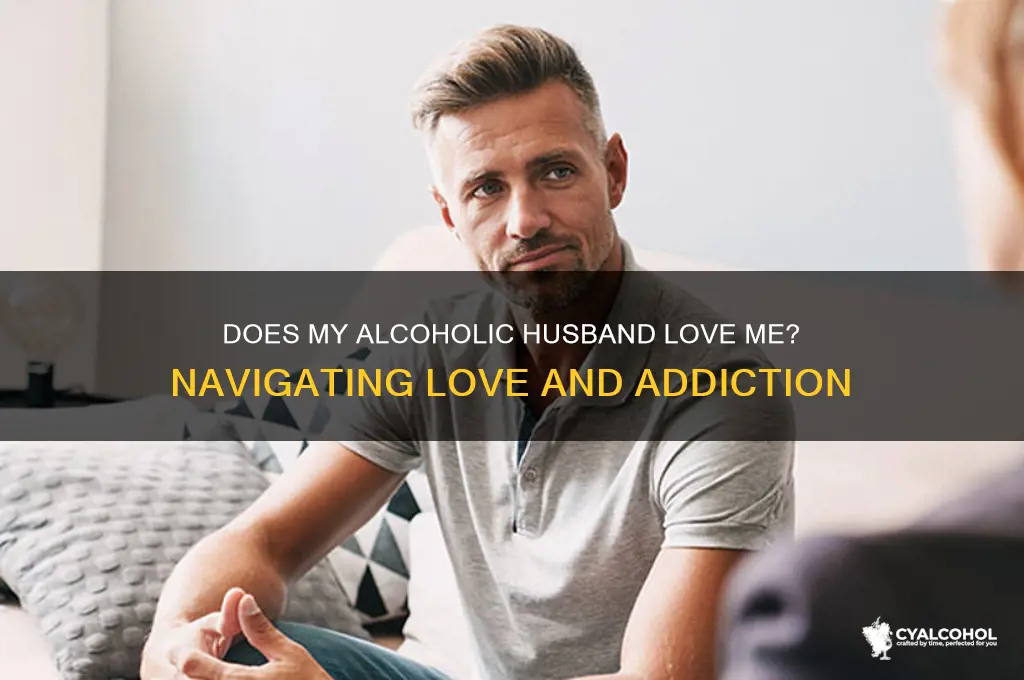 does my alcoholic husband love me
