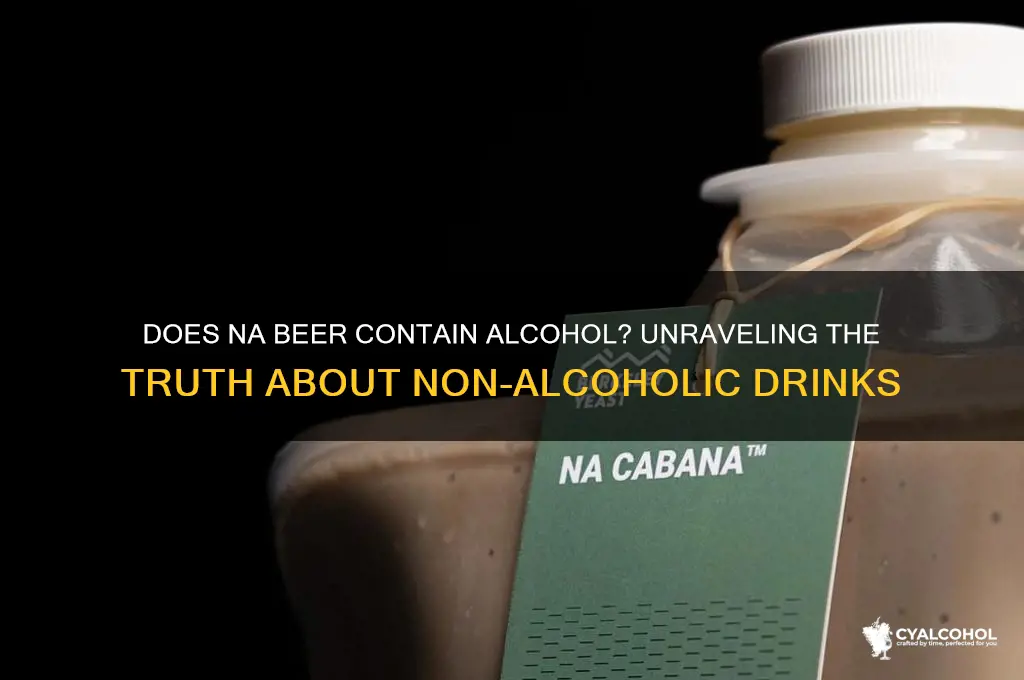 does na have alcohol