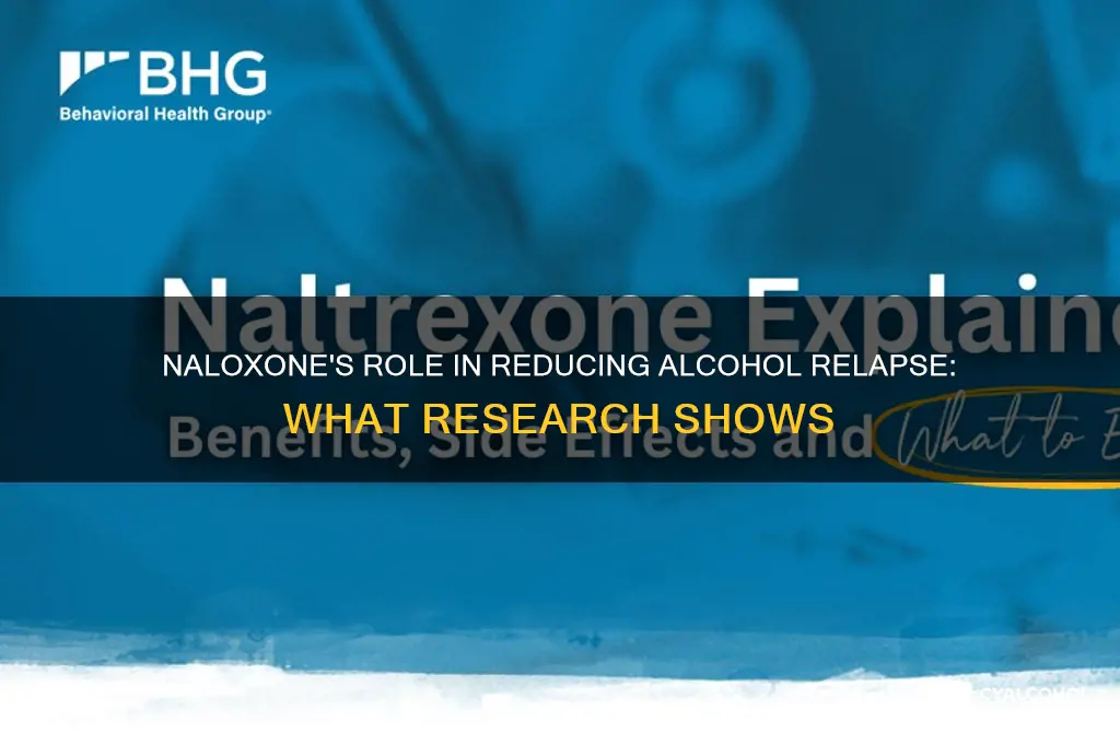 does naloxonee decrease relapse in alcohol
