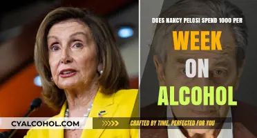 Nancy Pelosi's Weekly Alcohol Expenses Revealed