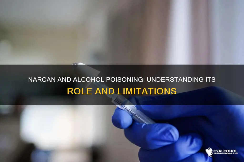 does narcan work for alcohol poisoning