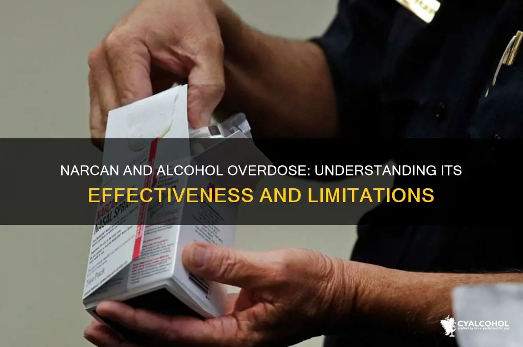 does narcan work on alcohol overdose
