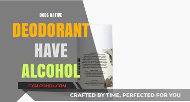 Does Native Deodorant Contain Alcohol? Ingredients and Safety Explained