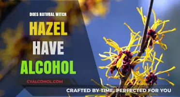 Natural Witch Hazel and Alcohol: Uncovering the Truth Behind the Ingredients