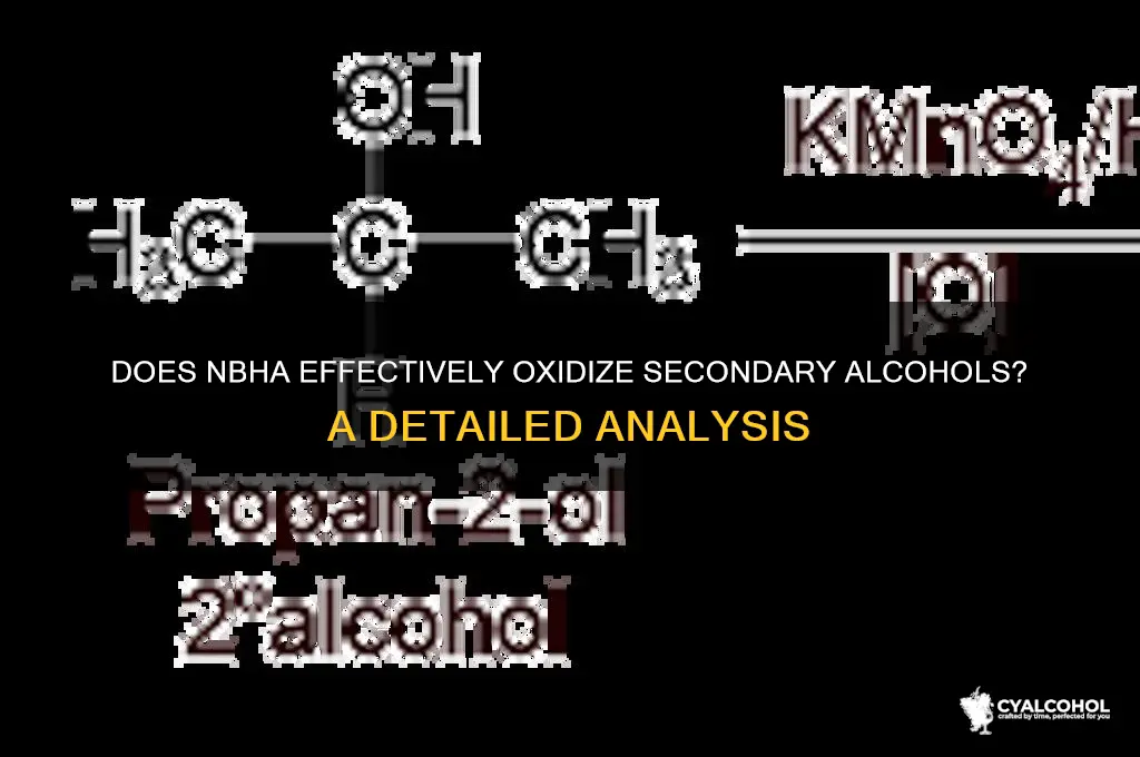 does nbha work on secondary alcohols