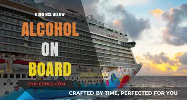 NCL's Alcohol Policy: What You Can Bring on Board