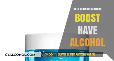 Neutrogena Hydro Boost Alcohol Content: What You Need to Know
