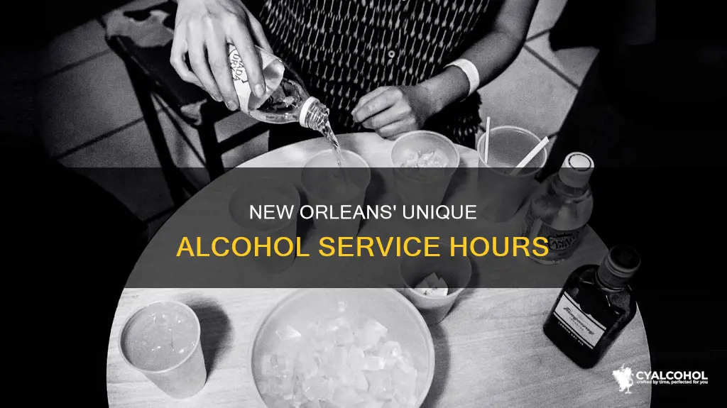 does new orleans have a last call on alcohol