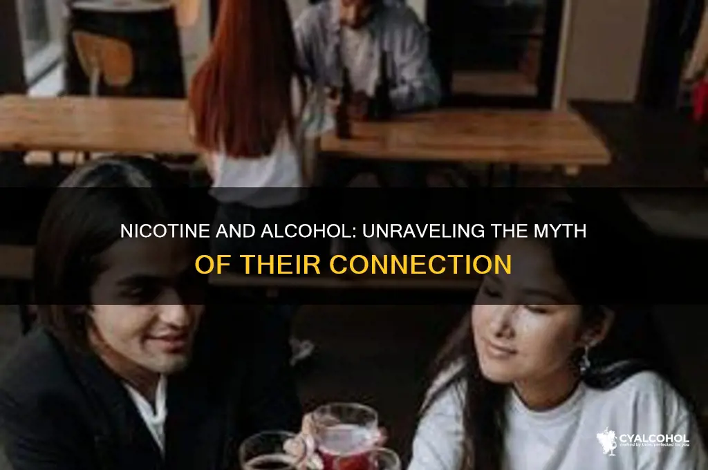 does nicotine have alcohol in it