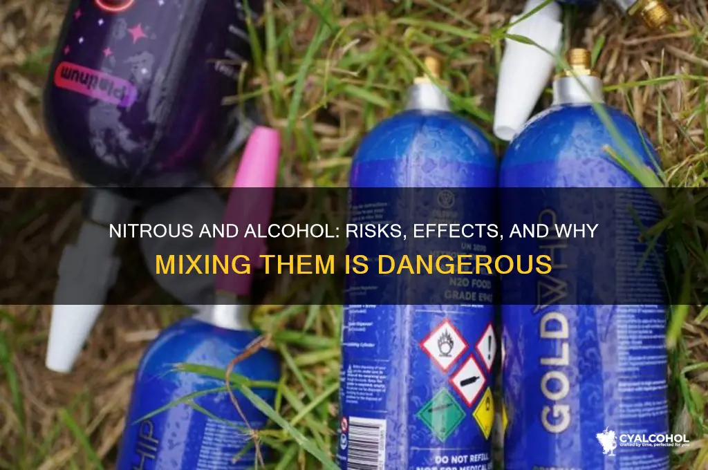 does nitrous and alcohol