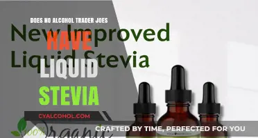 Trader Joe's No Alcohol Stevia: Does It Contain Liquid Stevia?