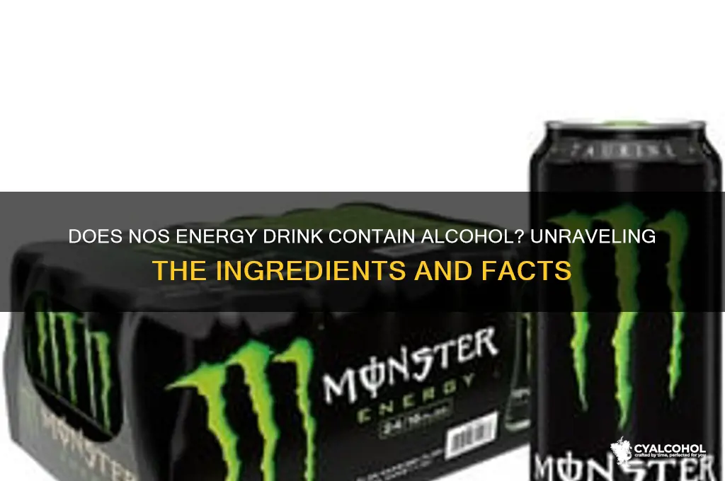 does nos have alcohol