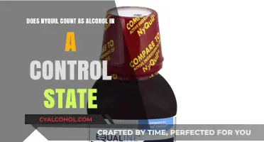 Nyquil: Alcohol or Not in Control States?