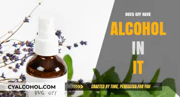 Does Off Bug Spray Contain Alcohol? The Surprising Truth Revealed