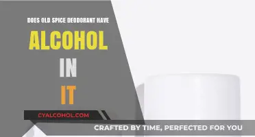 Does Old Spice Deodorant Contain Alcohol? Ingredients Explained