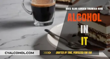 Olive Garden Tiramisu: Alcohol Content Explained for Dessert Lovers