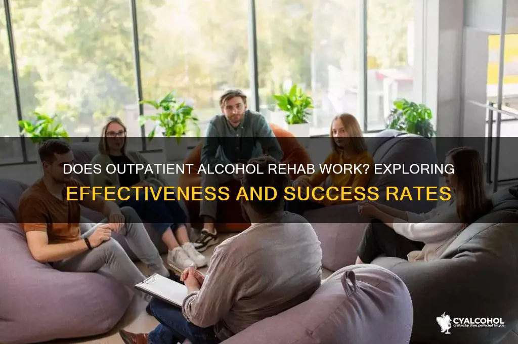 does outpatient alcohol rehab work