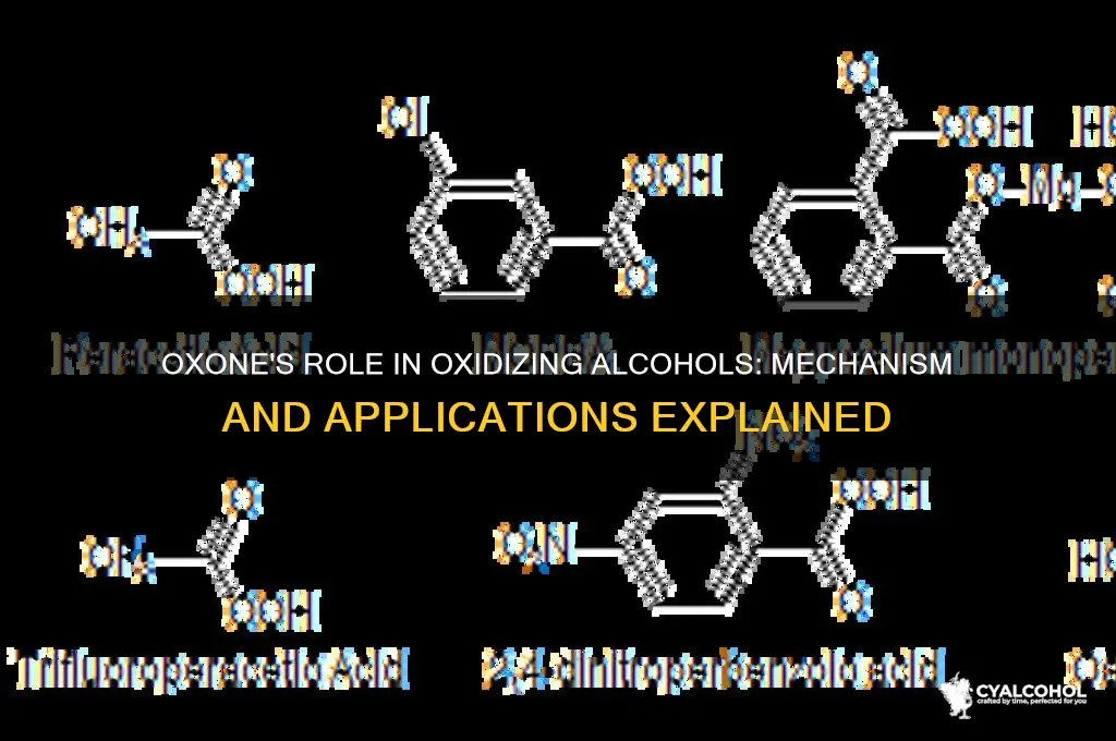 does oxone oxidize alcohols