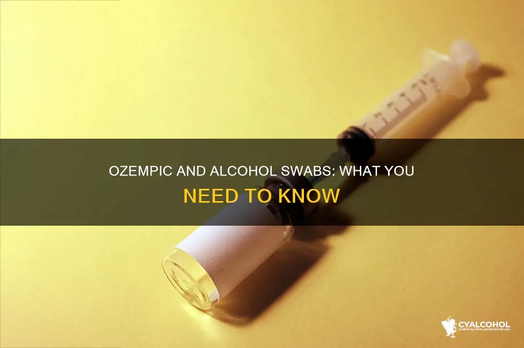 does ozempic come with alcohol swabs