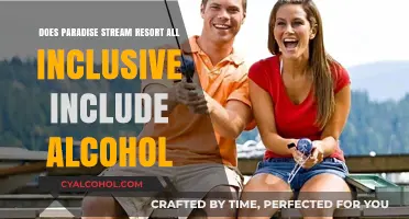 Paradise Stream Resort All-Inclusive: Does Alcohol Come with Your Stay?