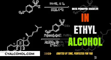 Does Paraffin Dissolve in Ethyl Alcohol? A Solubility Analysis