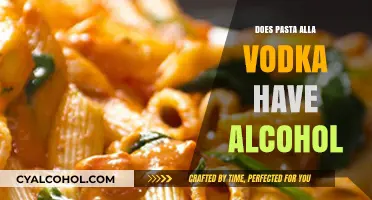 Does Pasta Alla Vodka Contain Alcohol? The Surprising Truth Revealed