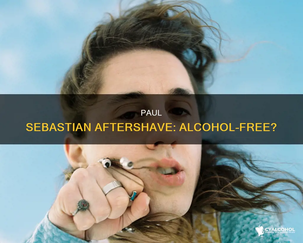 does paul sebastian after shave balm have alcohol in it