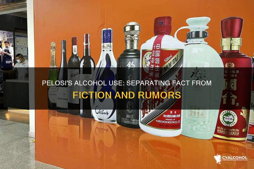 does pelosi have an alcohol problem