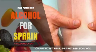 Pepper and Alcohol for Sprains: Effective Home Remedy or Myth?