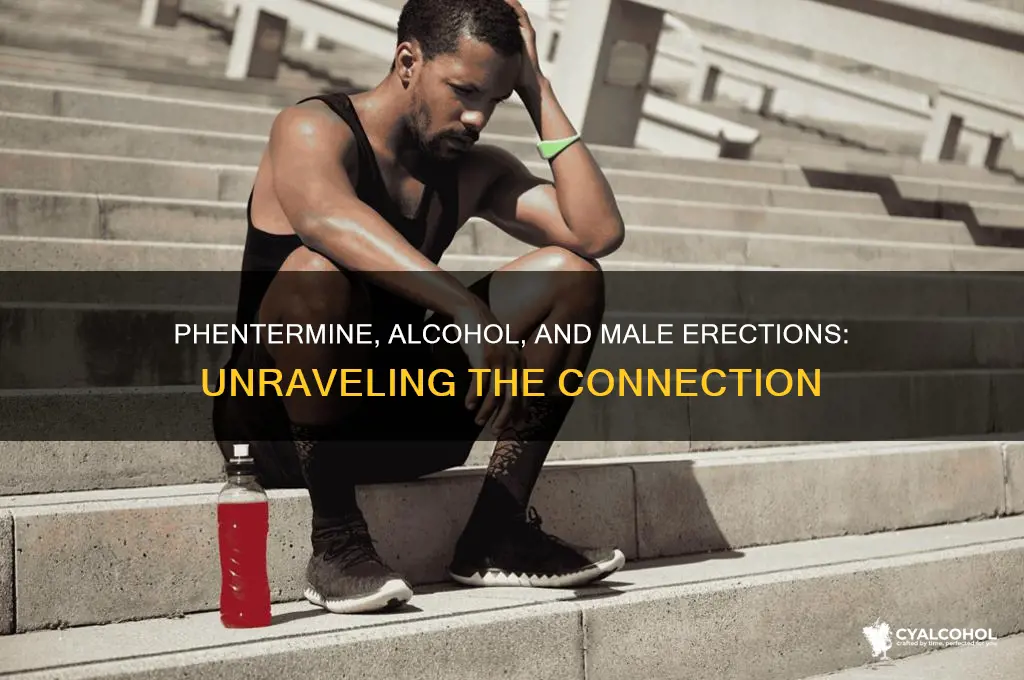 does phentermine and alcohol give men hard ons