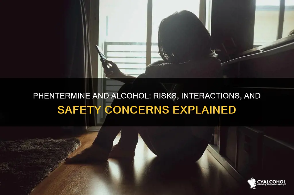 does phentermine have alcohol