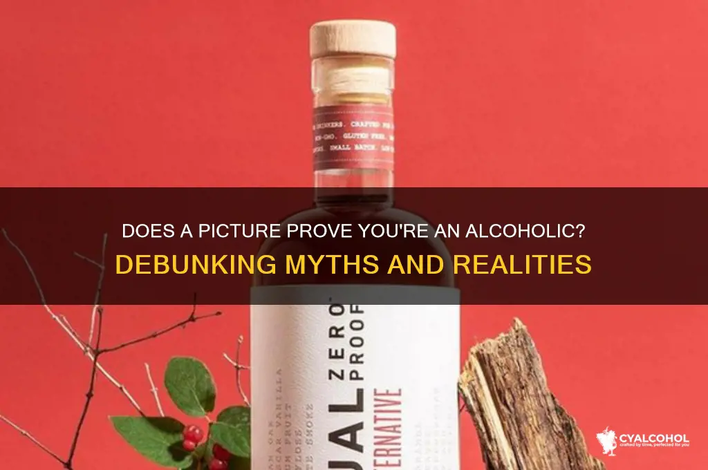 does picture prove your a alcoholic