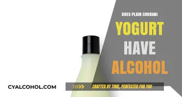 Does Plain Chobani Yogurt Contain Alcohol? The Surprising Truth