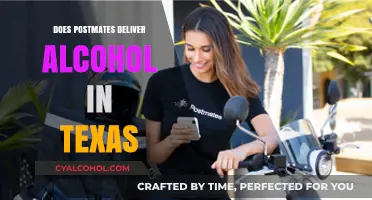 Does Postmates Deliver Alcohol in Texas? A Complete Guide