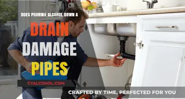 Pouring Alcohol Down Drains: Pipe Damage Risk Explained