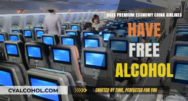 China Airlines Premium Economy: Free Alcohol Included or Extra Cost?