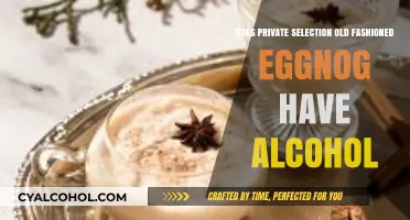 Private Selection Old-Fashioned Eggnog: Alcohol Content Explained