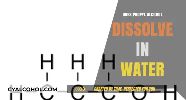 Does Propyl Alcohol Dissolve in Water? Exploring Solubility and Chemistry